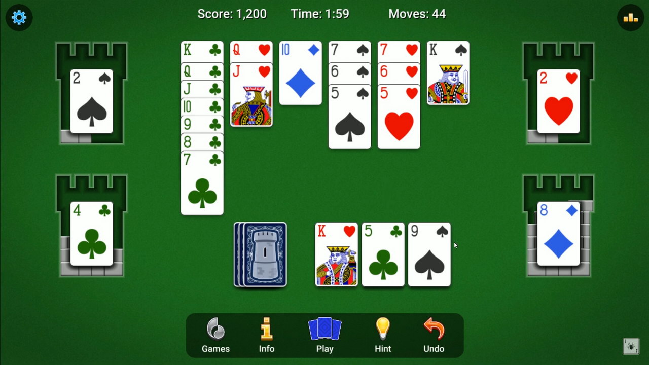 Castle Solitaire Card Game by MobilityWare