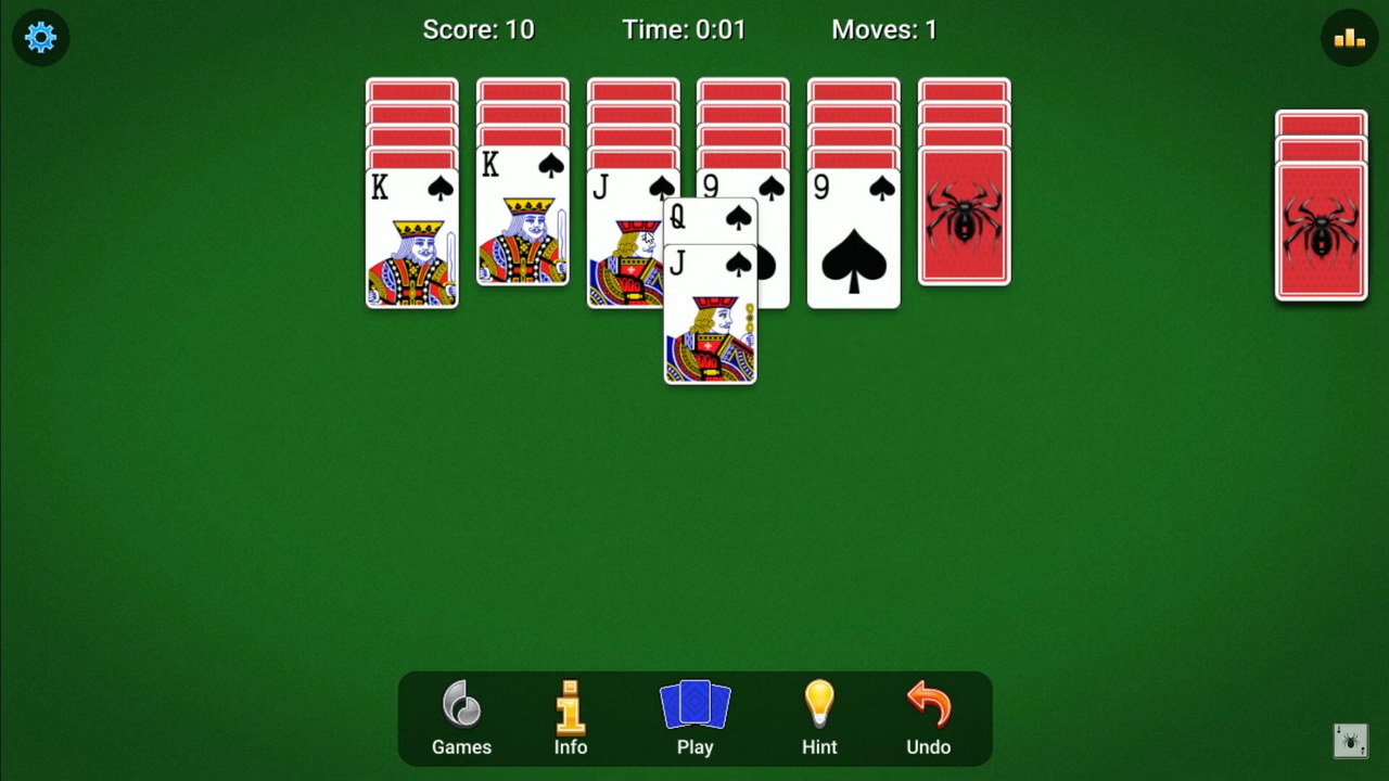 Spider GO Solitaire by MobilityWare