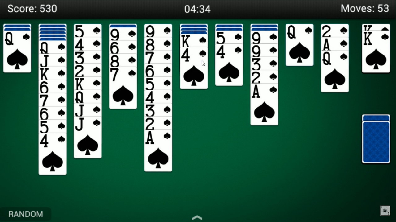 Spider Solitaire by Classic Solitaire Games