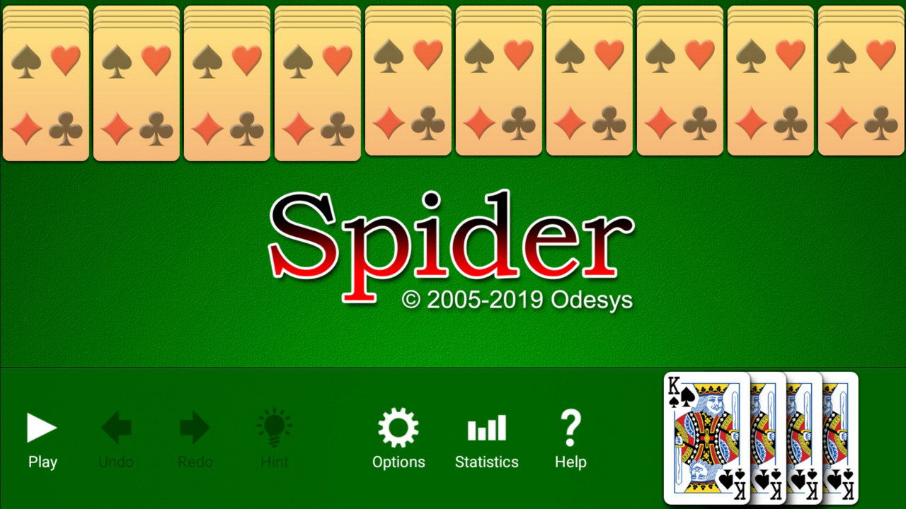 Spider Solitaire by Odesys